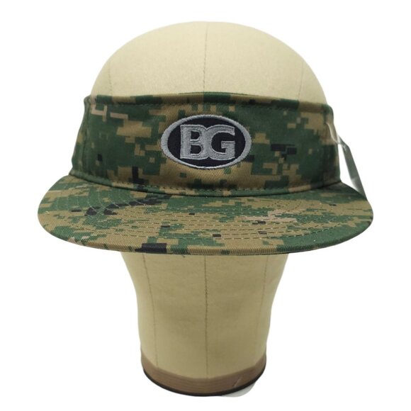 BG Camo Visor Decky Adjustable Strapback Cap Hunting Camouflage Hat 3010 NEW - Picture 13 of 13